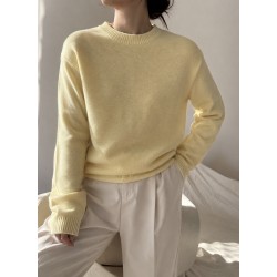 Maglia gialla 100% cotone