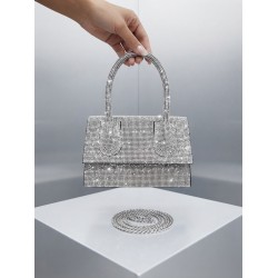 Borsa piccola con brillantini