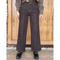Jeans LINDA’S marrone