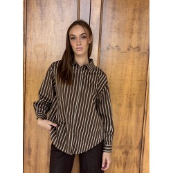 Camicia marrone donna